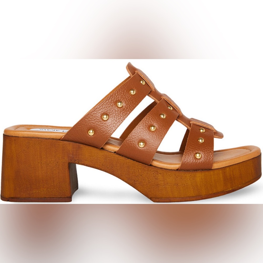 Steve Madden Fiona Slide Sandal Tan size 10